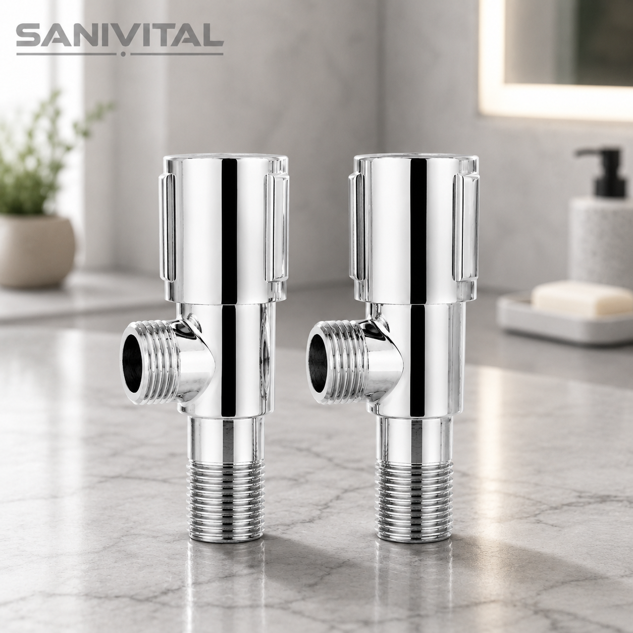 SANIVITAL G1/2 Angle Valve Sta - مراجعة Toilet Fill Valve وسعره
