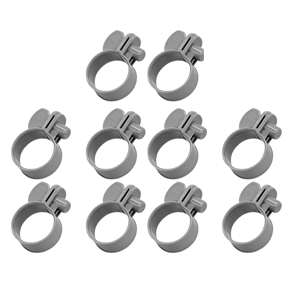 4/10PCS For Intex Pool Hose Cl - مراجعة Plastic Pipe Clip وسعره