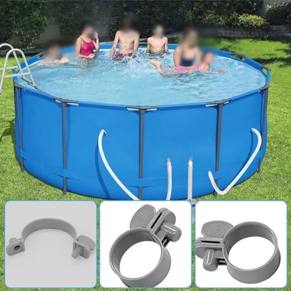 4/10PCS For Intex Pool Hose Cl - مراجعة Plastic Pipe Clip وسعره