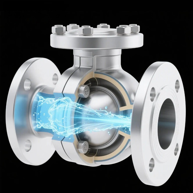 Stainless Steel Floating Ball  - مراجعة Float Ball Valve وسعره