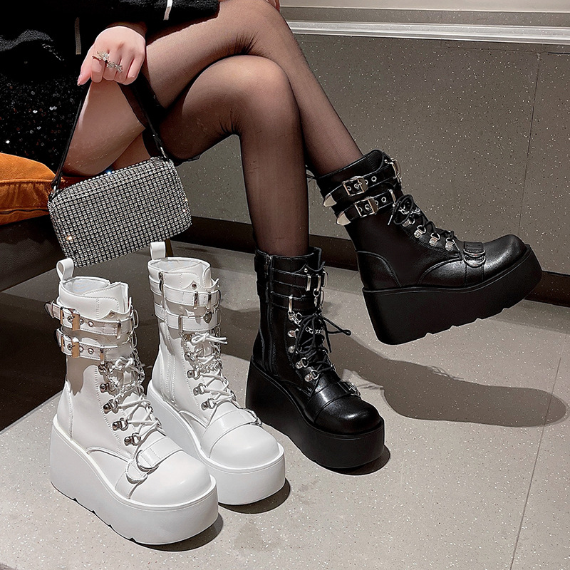 Punk Style Women's Boots Brand - مراجعة Pipe Bending Spring وسعره